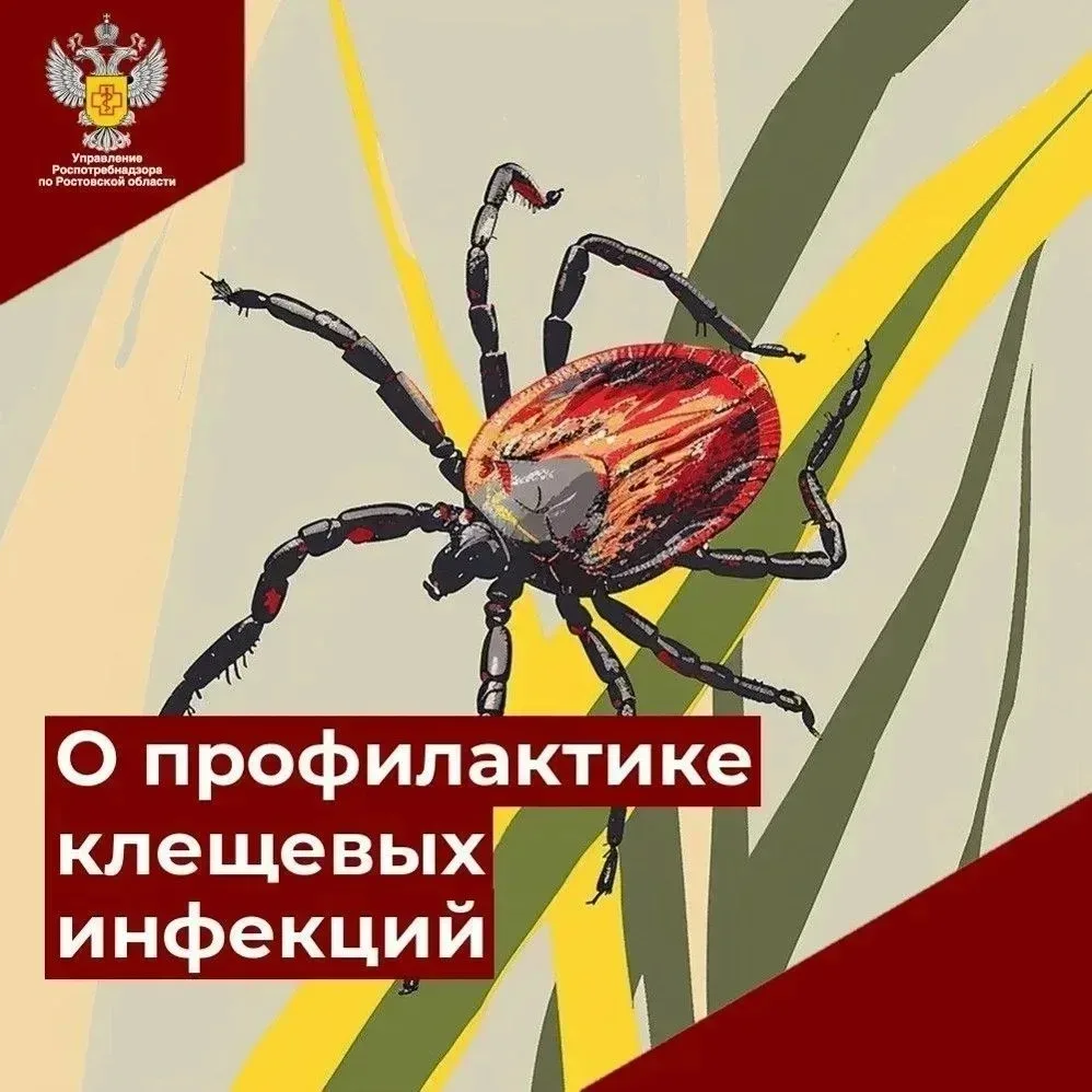 Не забывайте об индивидуальной защите! Используйте акарицидно-репеллентные средства для...