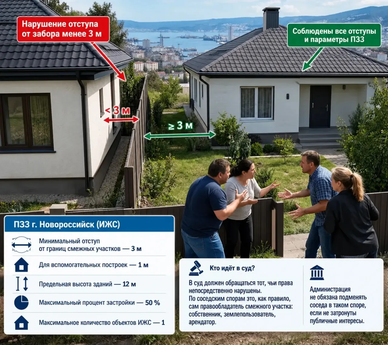 🏠Строительство на участке: что важно знать, чтобы не нарушить права соседей