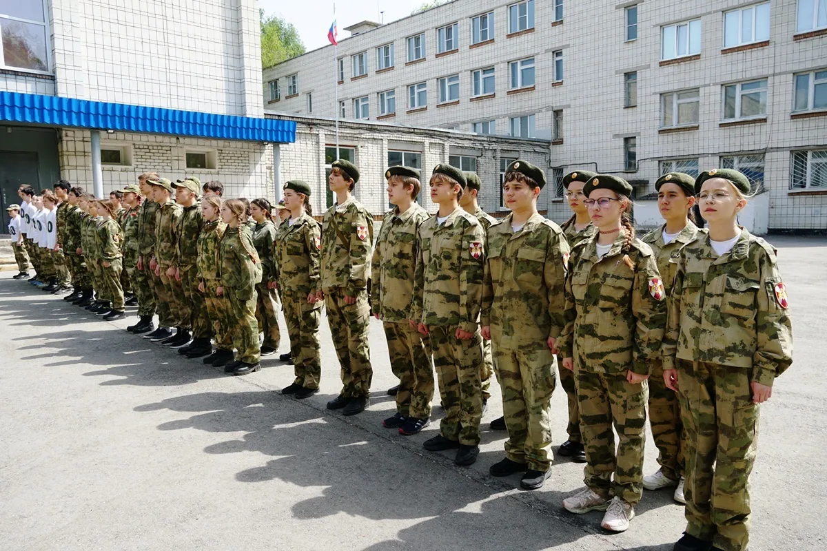 В Управлении Росгвардии по Ульяновской области состоялся второй слет воспитанников детско-юношеского
