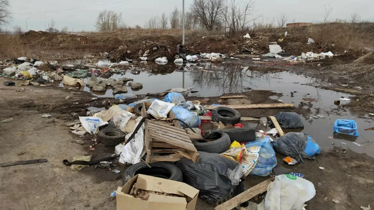 В Челнах убрали две стихийные свалки
