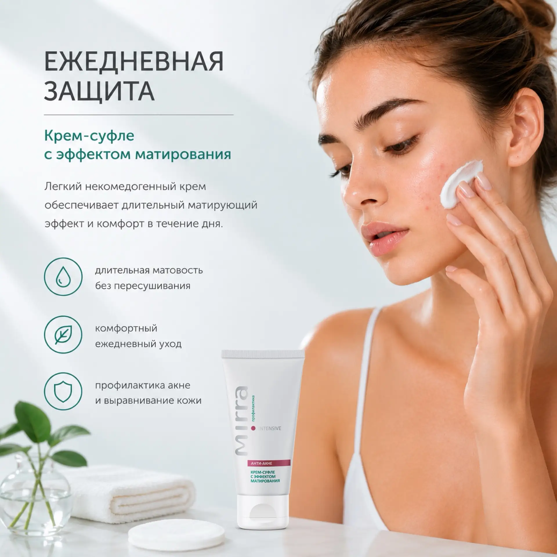▫️ANTI-ACNE — комплексный уход для чистой и здоровой кожи▫️  📍5 средств, которые работают вместе: ✔️