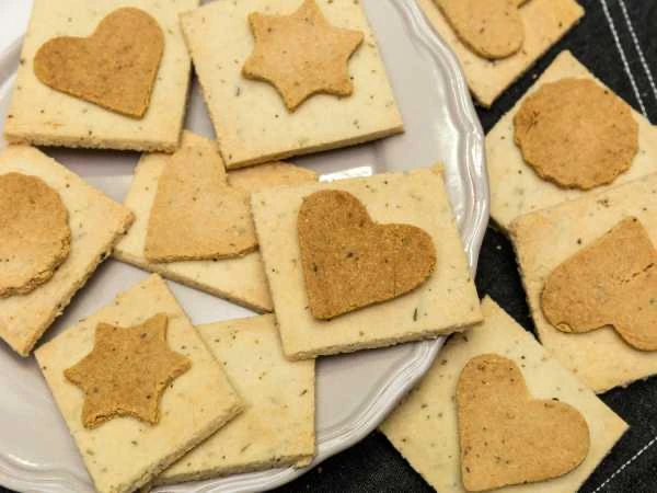 🍘 Миндальные крекеры
