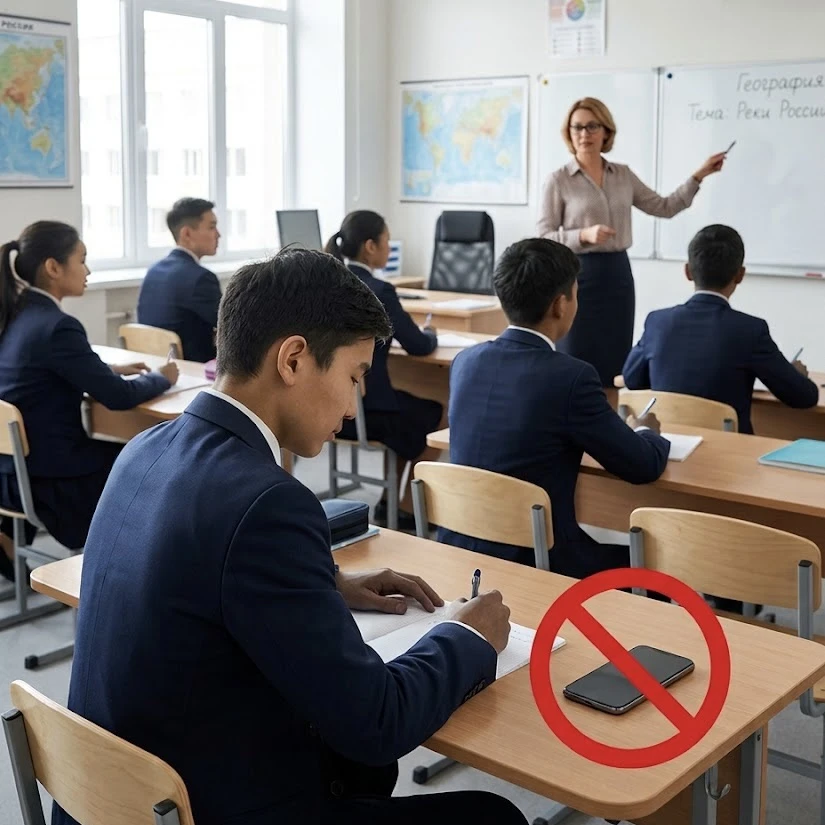 С 1 сентября школьникам запретят использовать телефоны на уроках