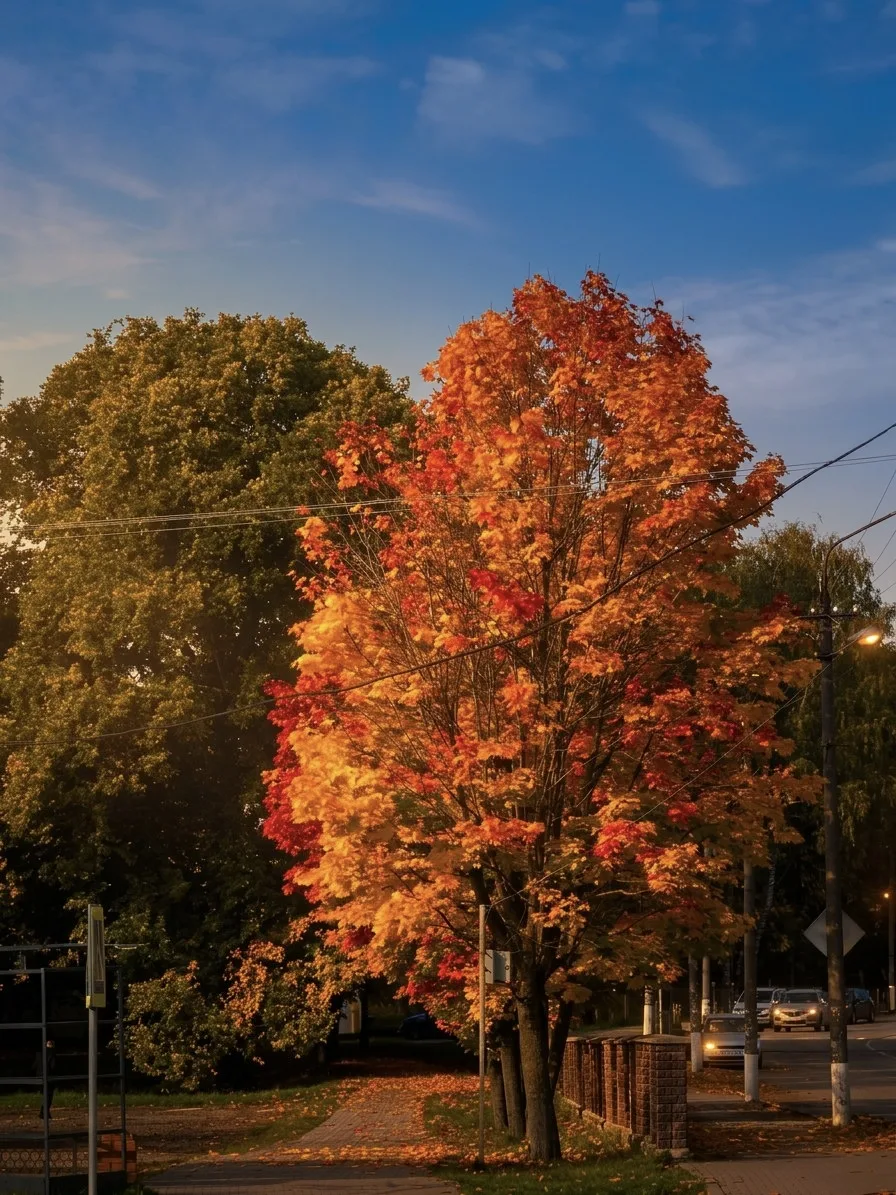 Осень в городе🍁