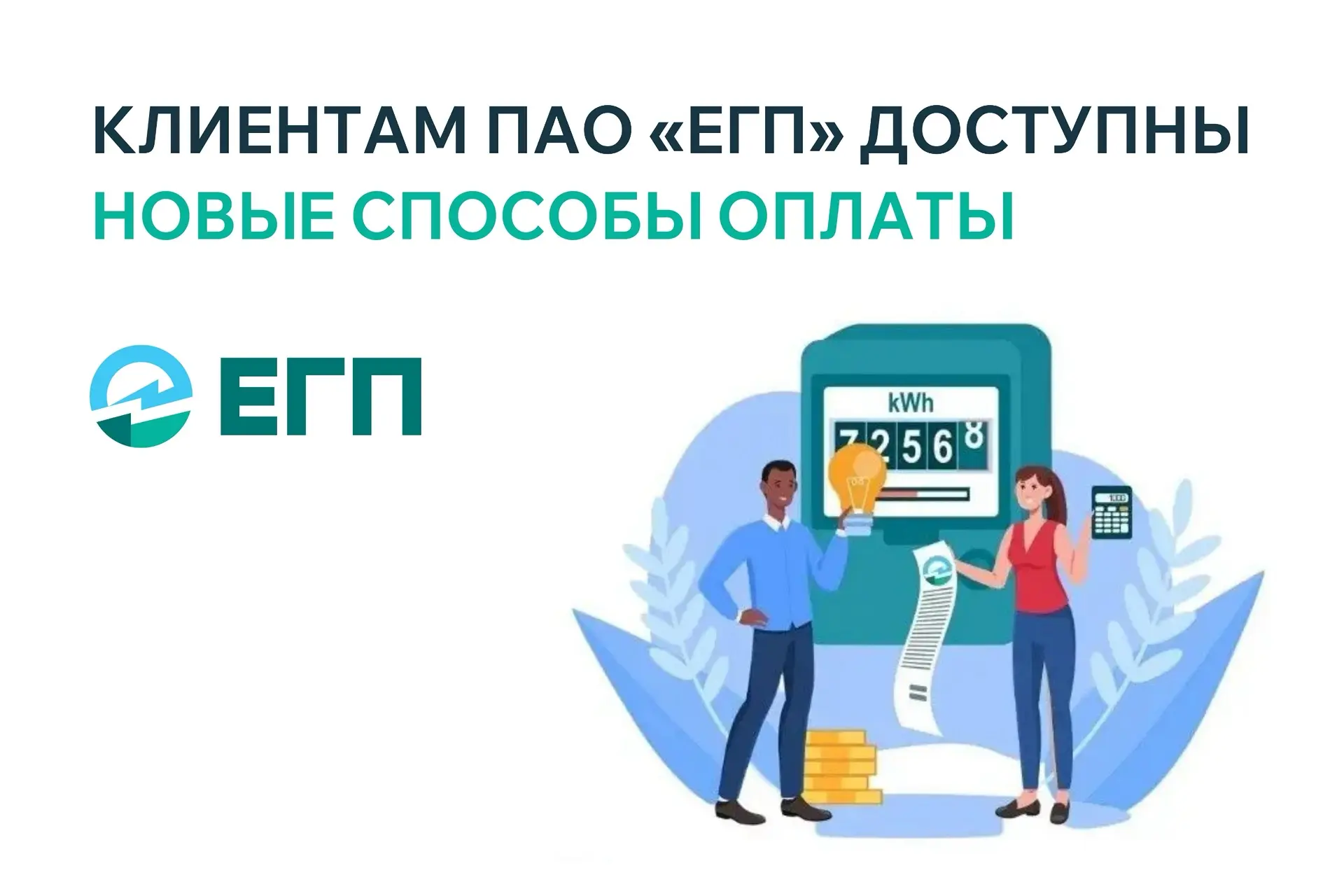 Уважаемые клиенты Единого гарантирующего поставщика в Республиках Дагестан, Ингушетия, ...