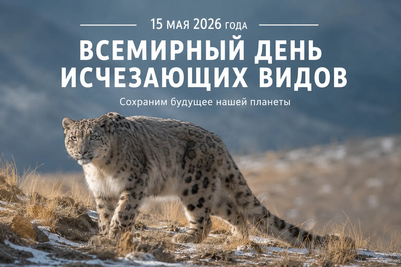 🌍 5 необычных животных, которые могут исчезнуть навсегда