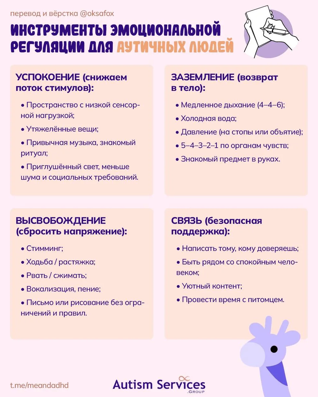 Эмоциональная регуляция выглядит иначе у аутичных людей, и общие советы здесь редко сра...