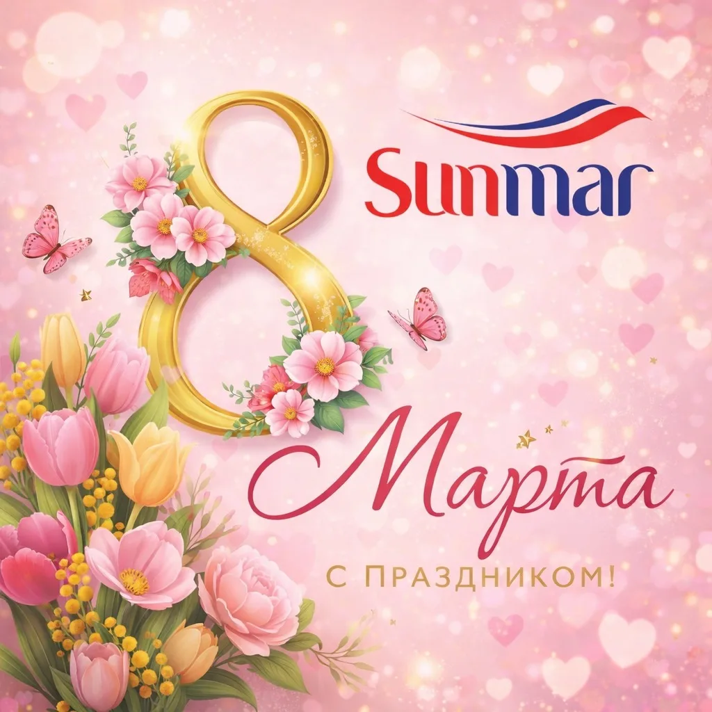 Сегодня особенный день — 8 Марта 🌷