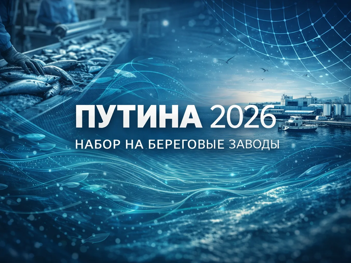🔥 Набор кандидатов на путину 2026 в Камчатском крае:  ✅ Тип судна: Береговой рыбоперерабатывающий за