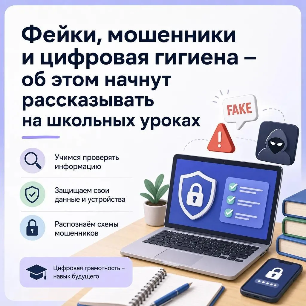 💡 Не попасться на фейк: в школах России запускают новый просветительский проект