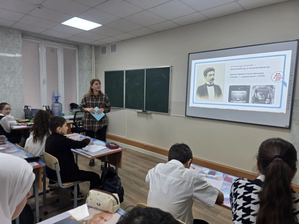 Знаем точно: мультфильмы не появляются по волшебству!   Сегодня на традиционном занятии «Разговор о 