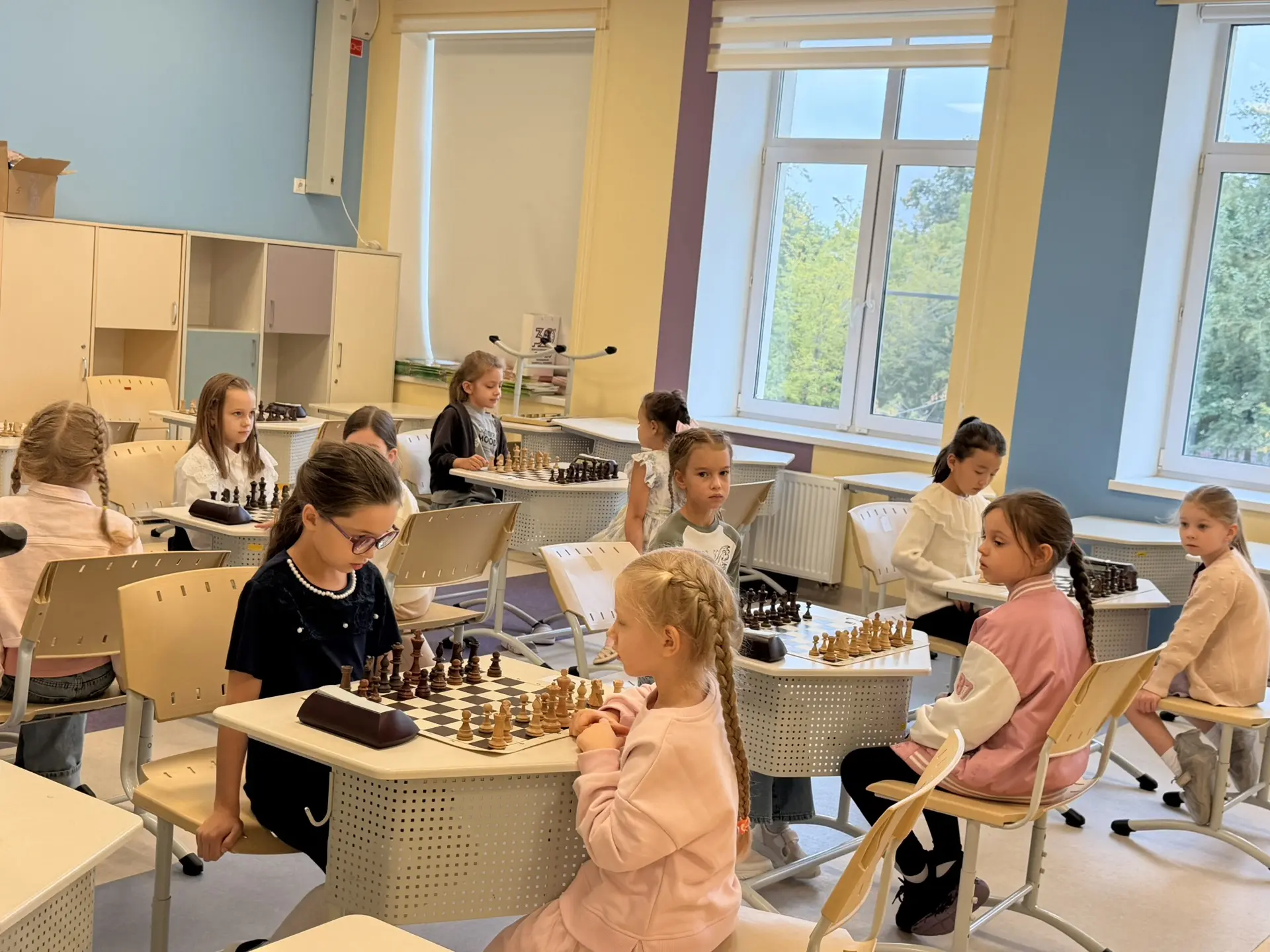 ♟️Сегодня стартовал шахматный турнир в Тюмени - первенство города среди мальчиков и дев...