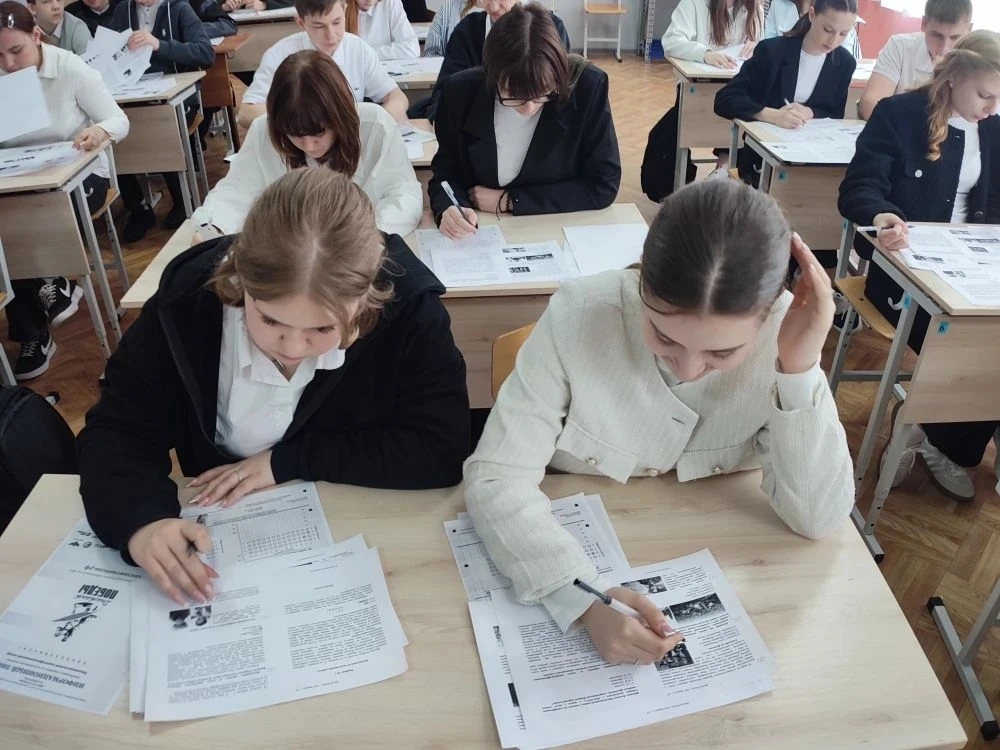 📣 «Диктант Победы» в МКОУ "Преображенской СШ": память, знание, уважение 📌📝24 апреля в МКОУ Преображе