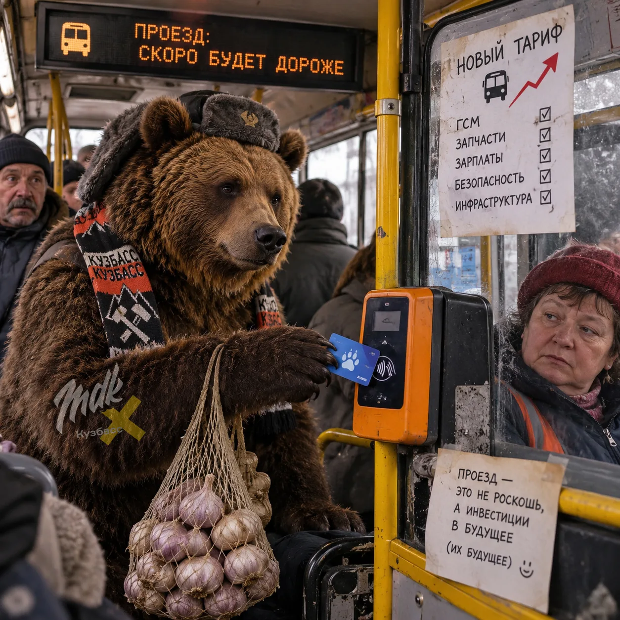 Кузбасский общественный транспорт снова примеряется к кошелькам пассажиров
