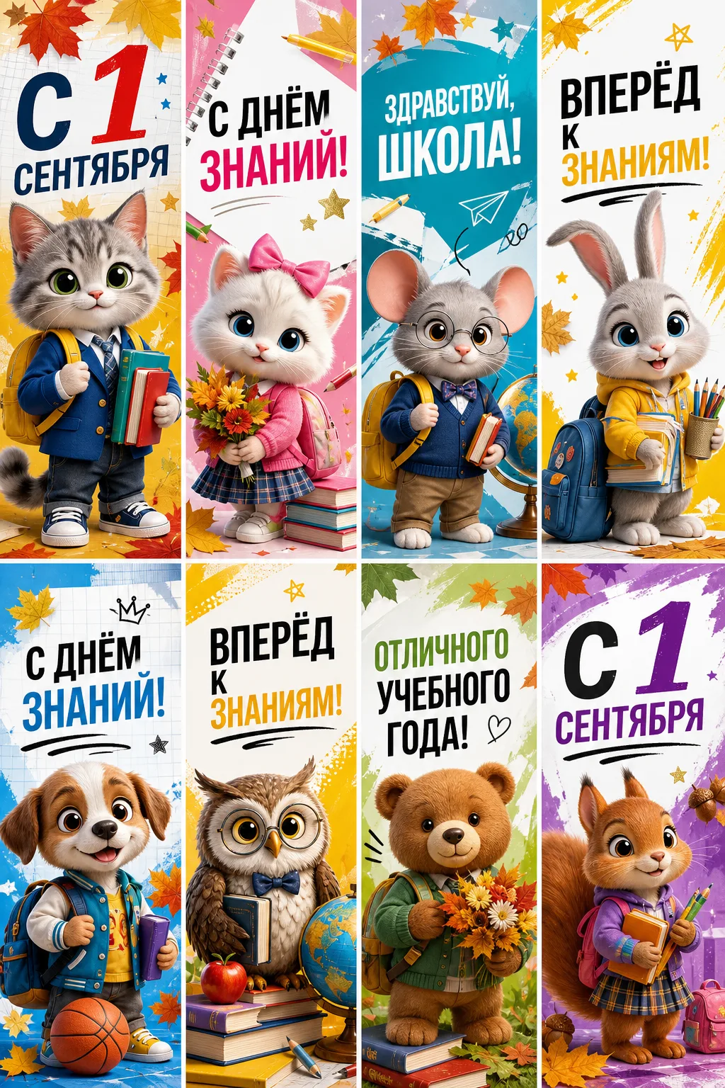 С Днем знаний! С 1 сентября