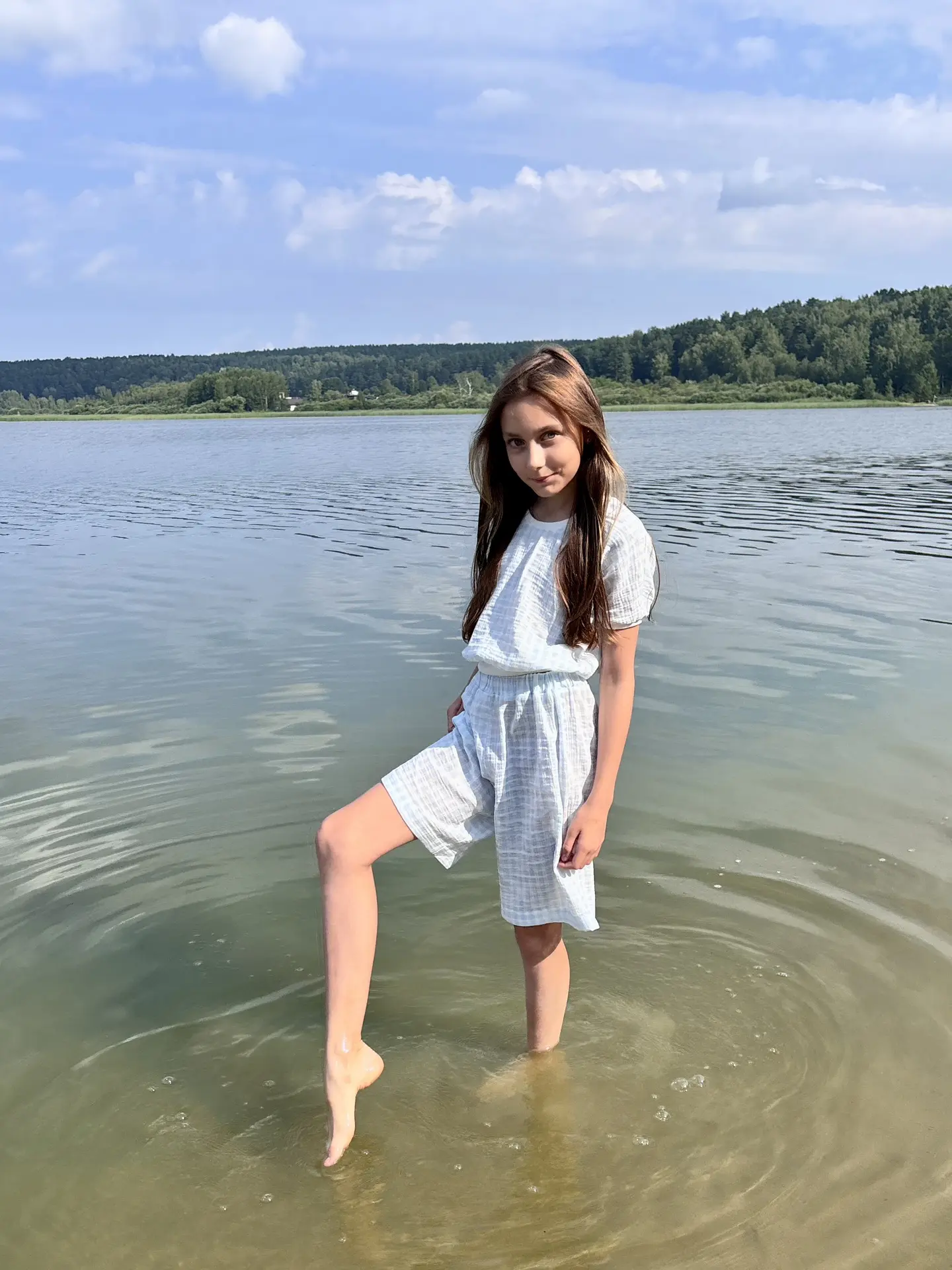 Новые комплекты из муслина для юных леди уже в нашем ассортименте 🩵🌸