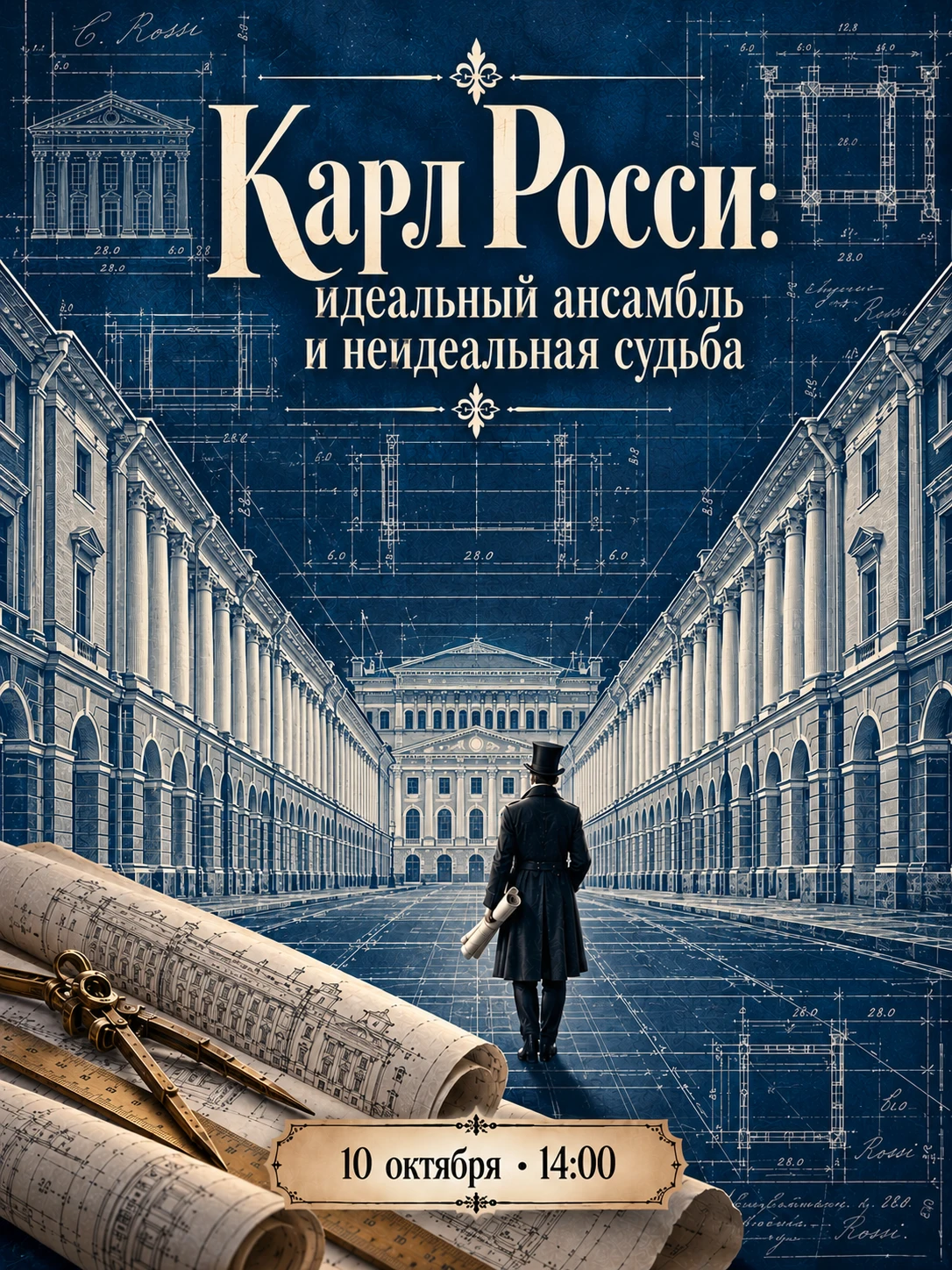 🌿 «Карл Росси: идеальный ансамбль и неидеальная судьба» — бесплатная экскурсия