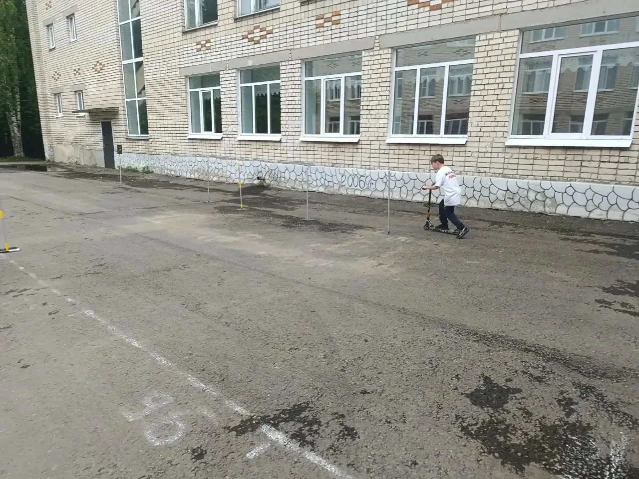 В нашем лагере прошло мероприятие 🚗🛵 "Безопасное колесо" . Ребята учились безопасно передвигаться 