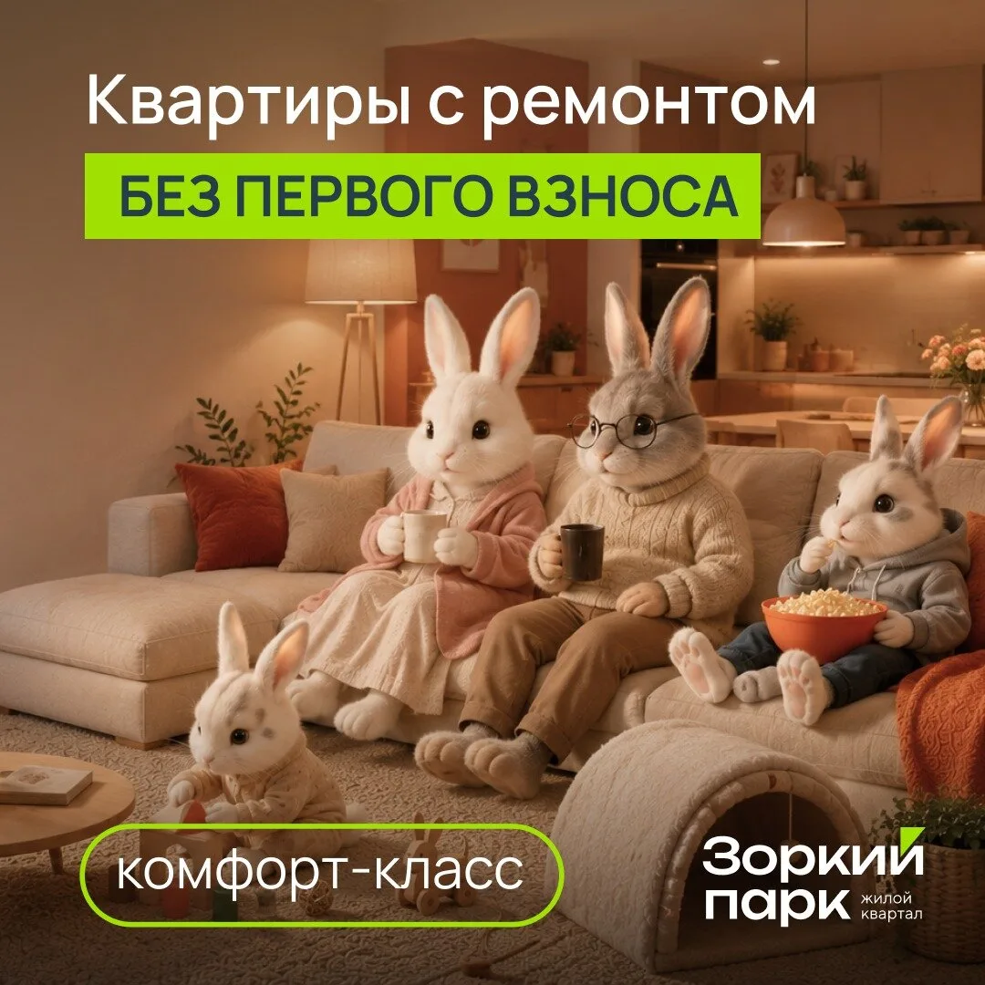 Квартиры без первого взноса в новостройке с ремонтом