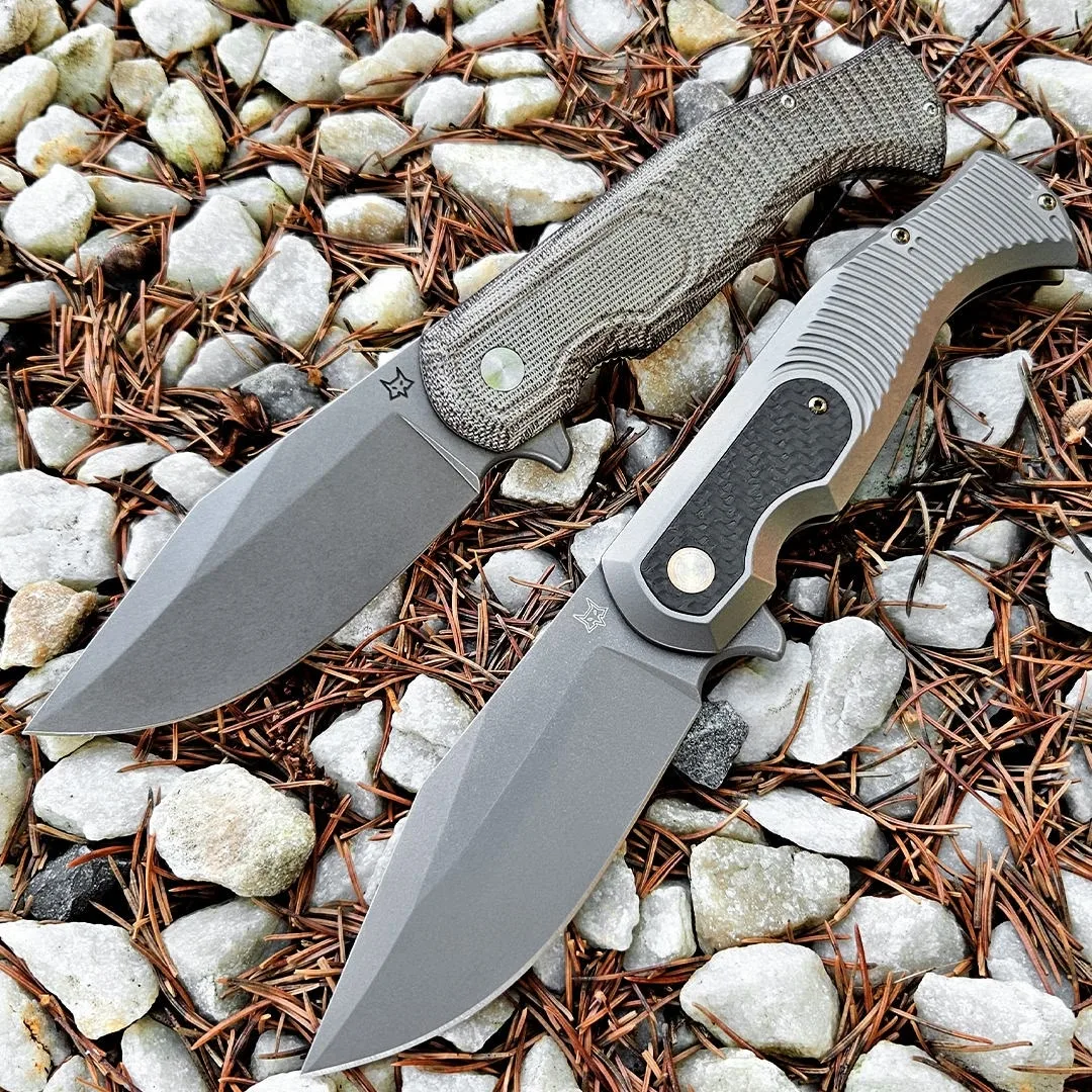 🗡️ Fox Knives Eastwood Tiger - крупный и крепкий складной нож с продуманной эргономико...
