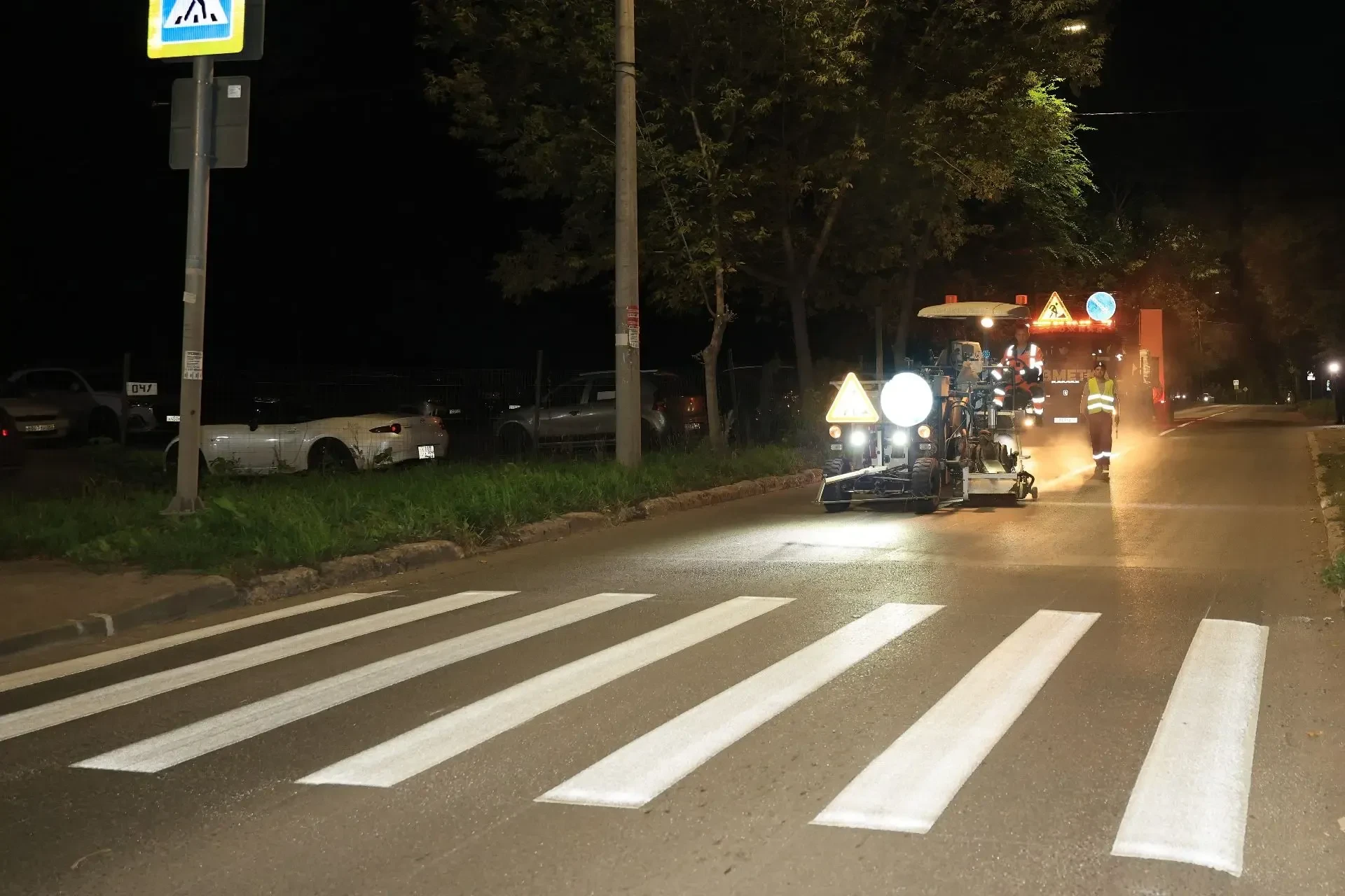 🚸 К 1 сентября в Самаре обновили разметку у школ