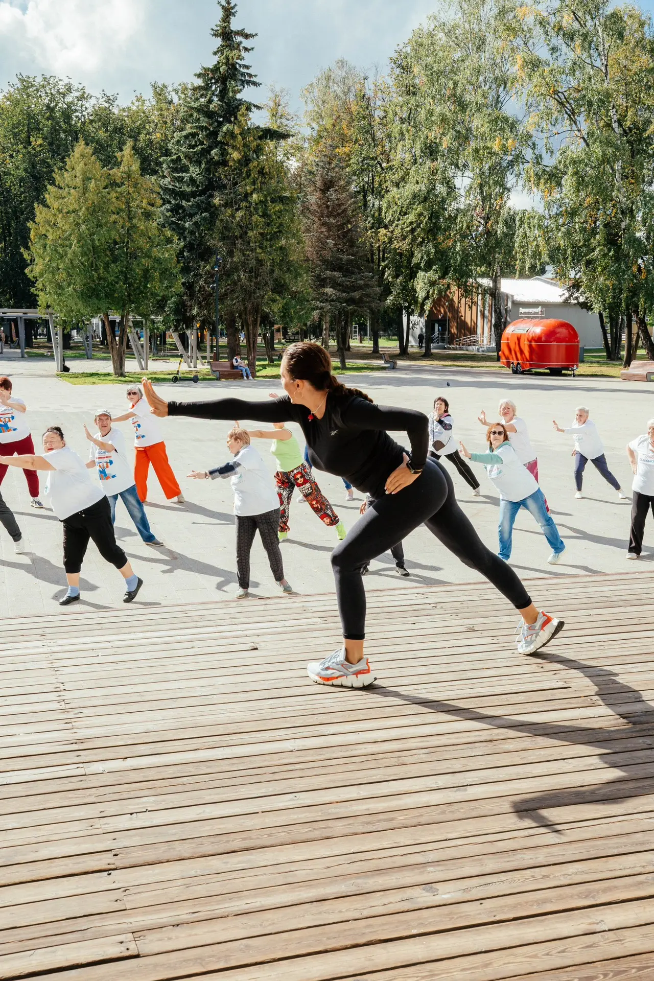 🏋️Больше фотографий с фитнес-тренировки ➡️ здесь