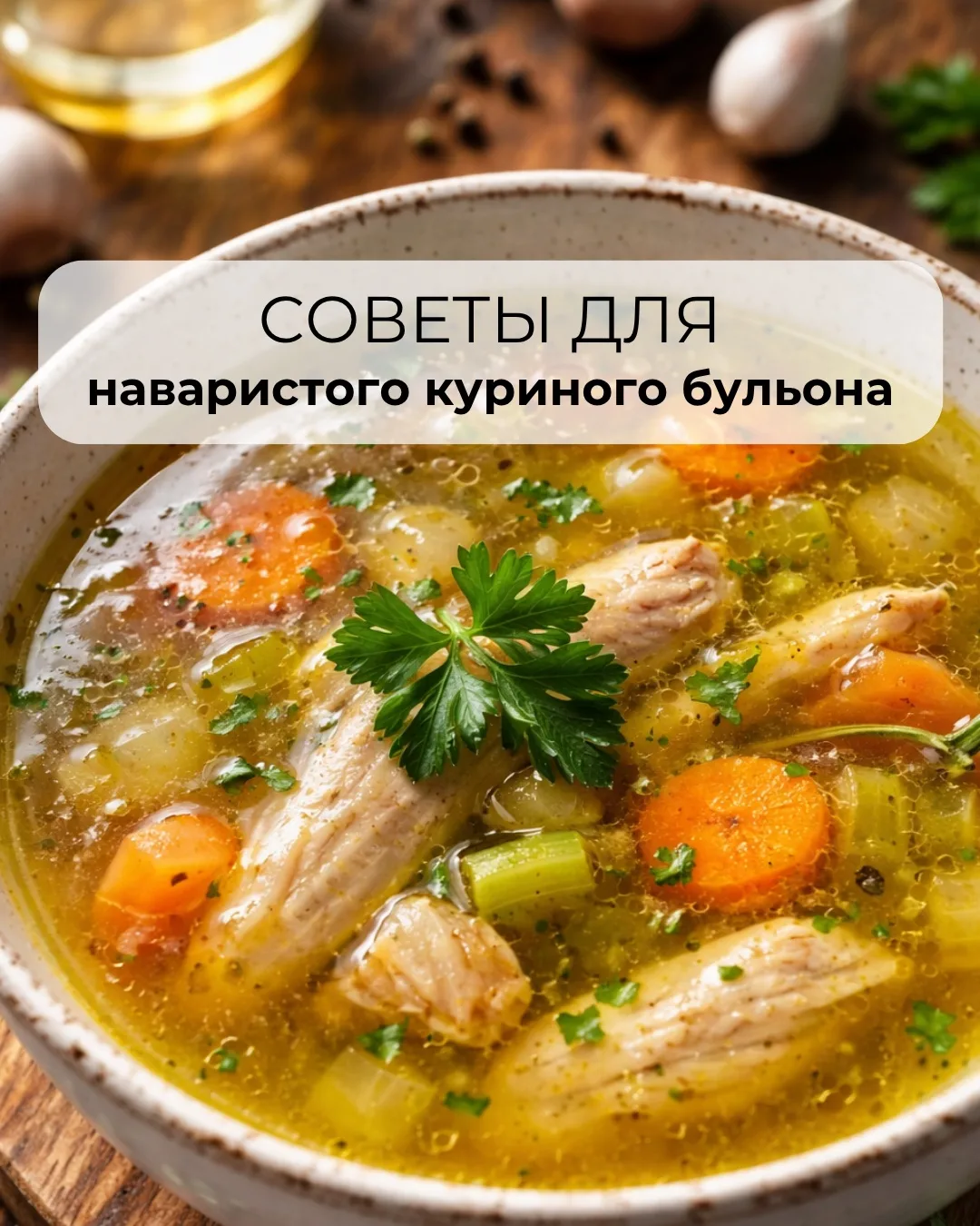 Пост закончился…  Поэтому пора возвращаться к привычной еде 😄  Ловите советы для наваристого куриног