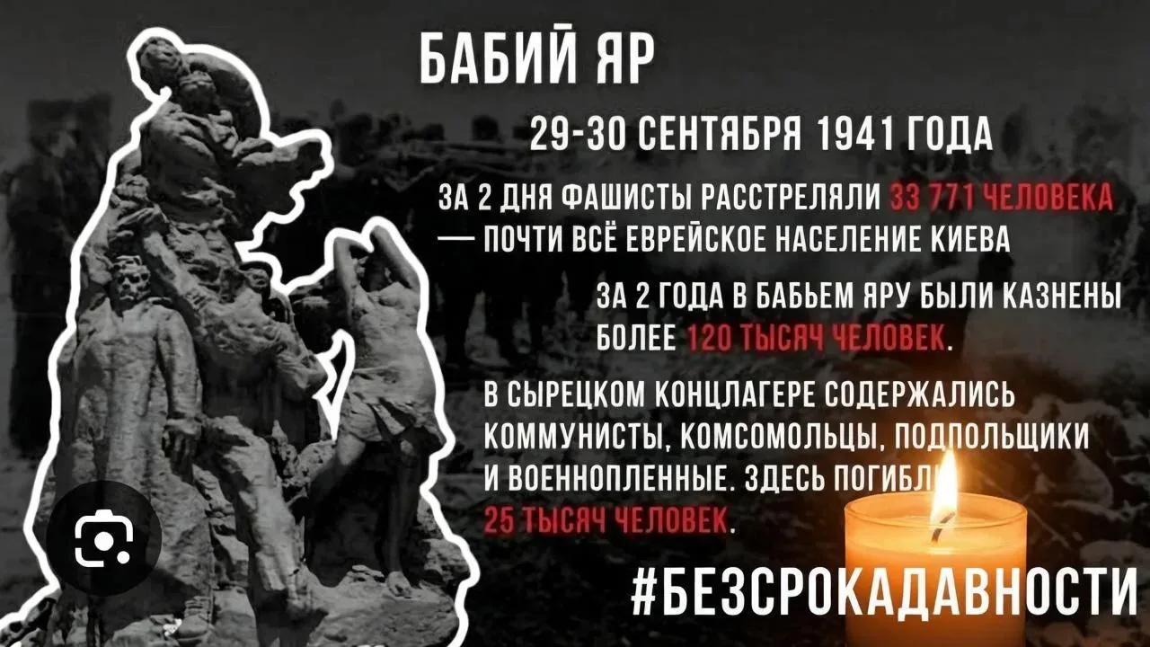 Памяти жертв Бабьего Яра