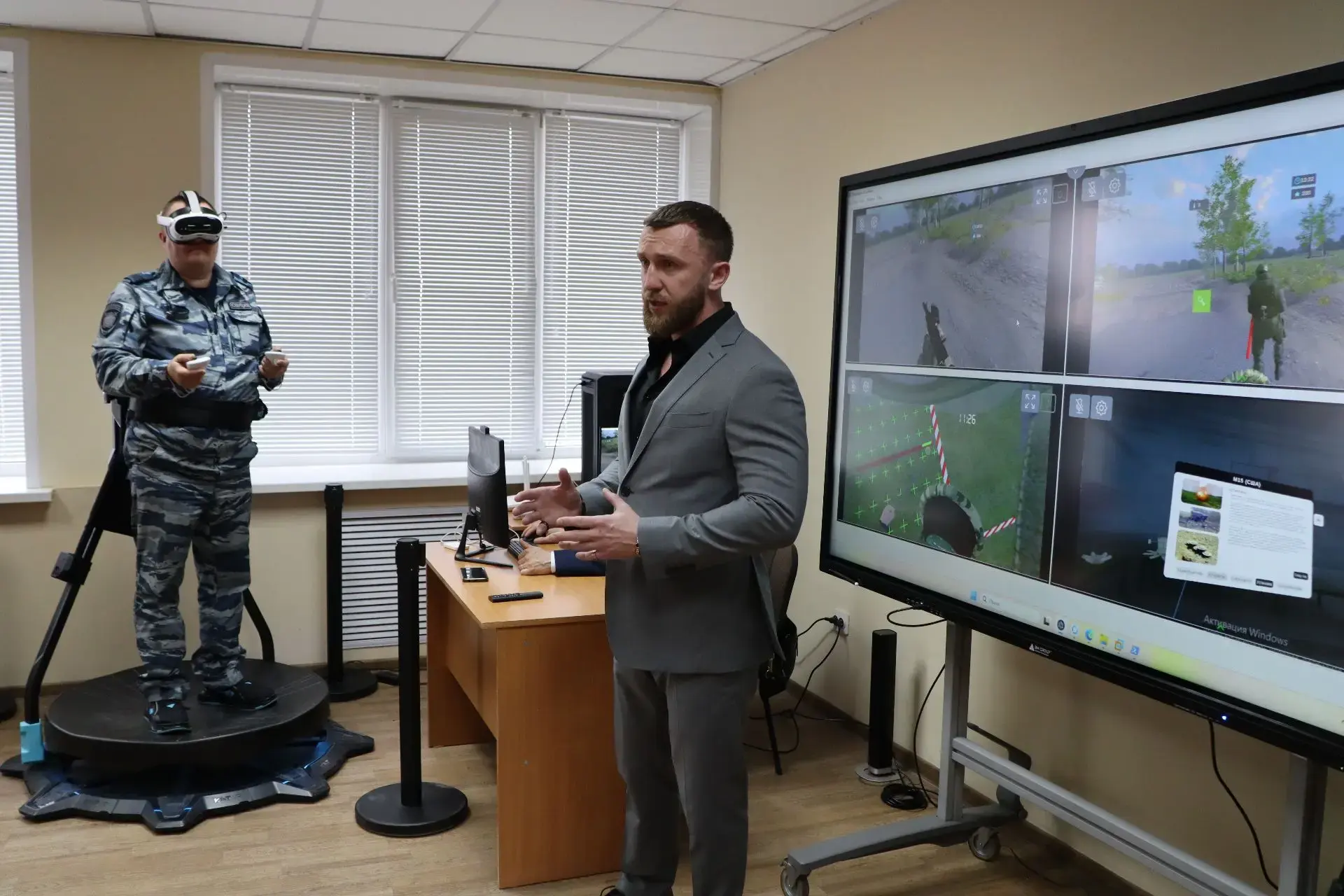 ⭐️ В филиале проведена презентация учебно-цифрового тренажерно-симуляторного комплекса  🗓 16 апреля 
