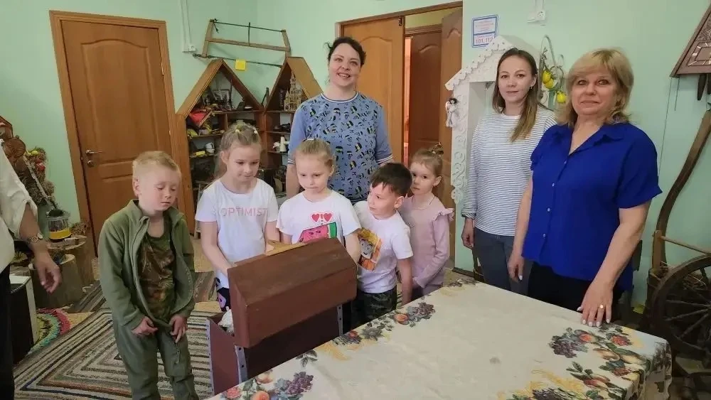 ✉️ Воспитанники всех групп ДО «Малыш» и ДО «Пчелка» приняли участие во Всероссийском проекте «Сундуч