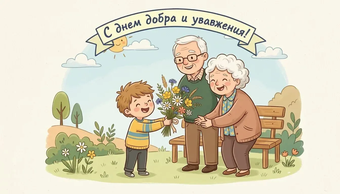 1 октября ДШИ 10  поздравляет представителей старшего поколения с днем Добра и Уважения...
