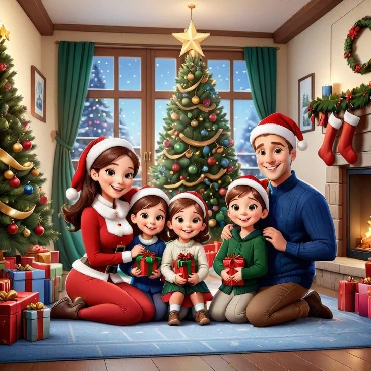 🎄В канун Рождества, приглашаем на онлайн фоточеллендж «Семейное селфи у новогодней ёло...