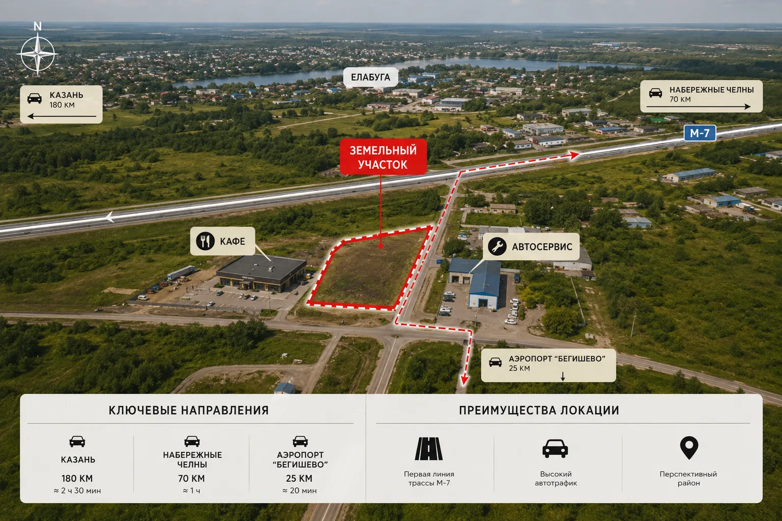 Лот 5190 | Земельные участки рядом с Елабугой
