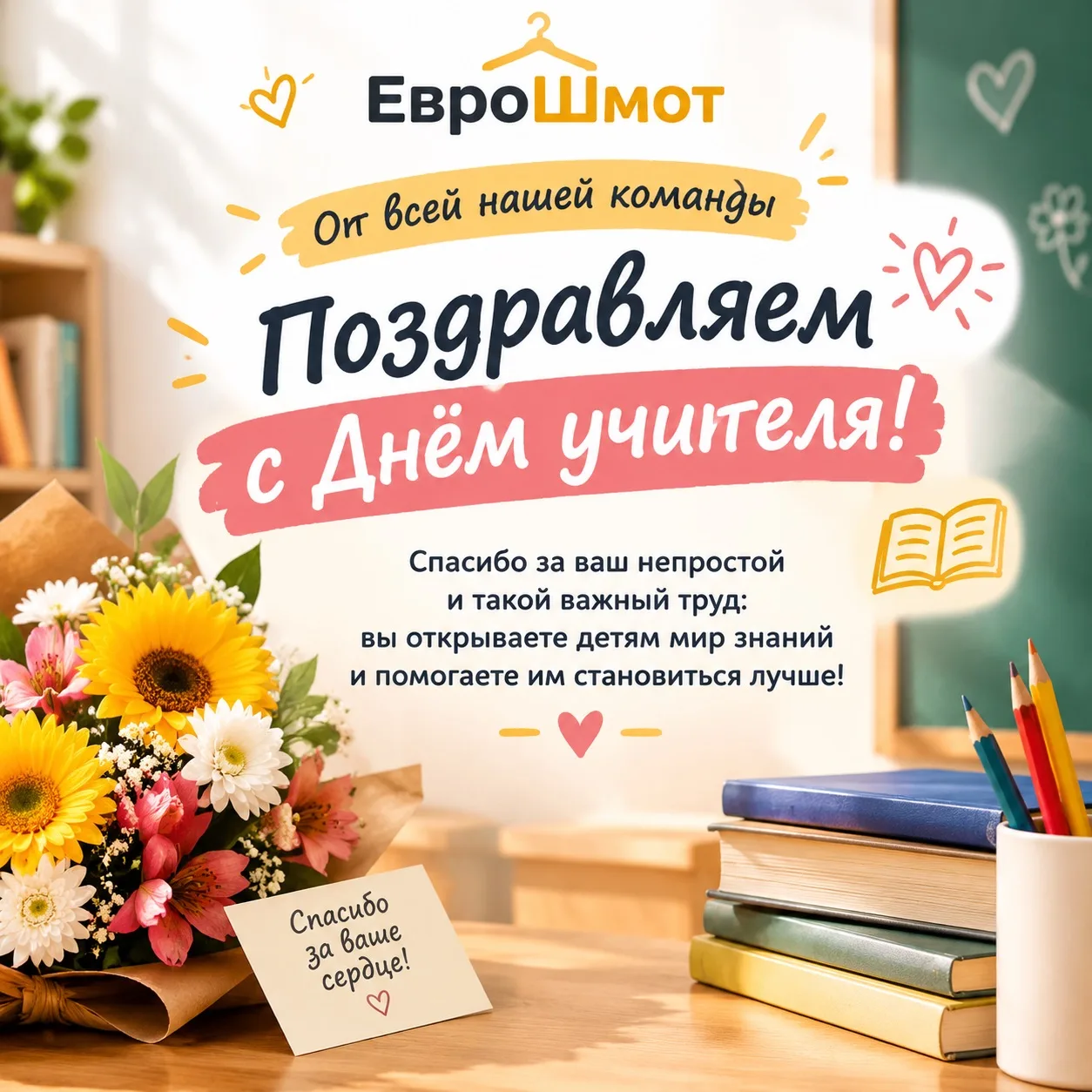 От лица всей нашей команды, Поздравляем всех настоящих, будущих педагогов и всех причас...