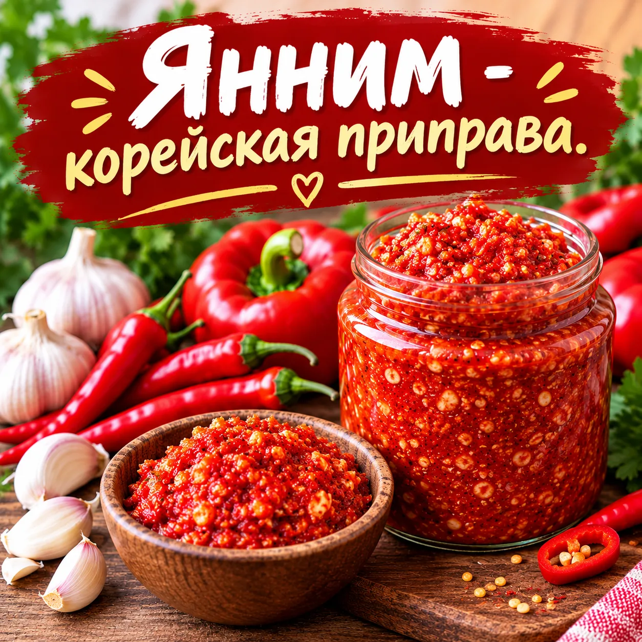 🌶️🧄 ЯННИМ — СЕКРЕТНАЯ КОРЕЙСКАЯ ПРИПРАВА 🇰🇷🔥