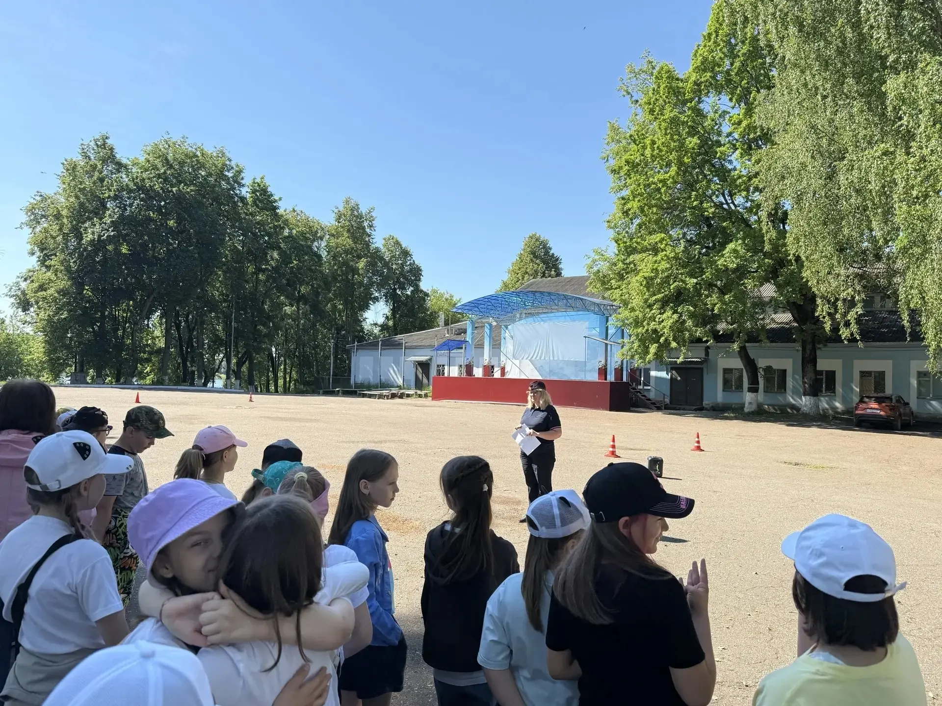 ☀🏫В летнем пришкольном лагере средней школы №1 г. Бологое прошло практическое занятие ...