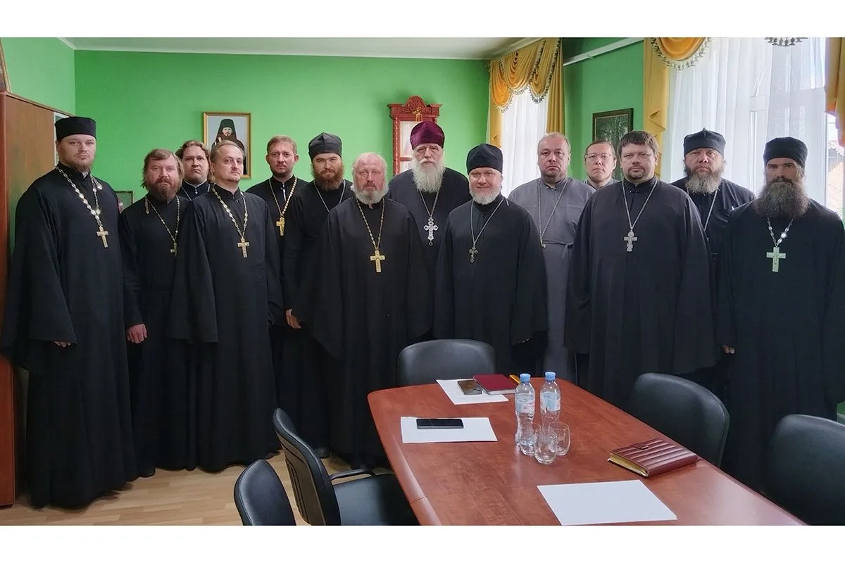 В Центральном благочинии состоялось собрание духовенства