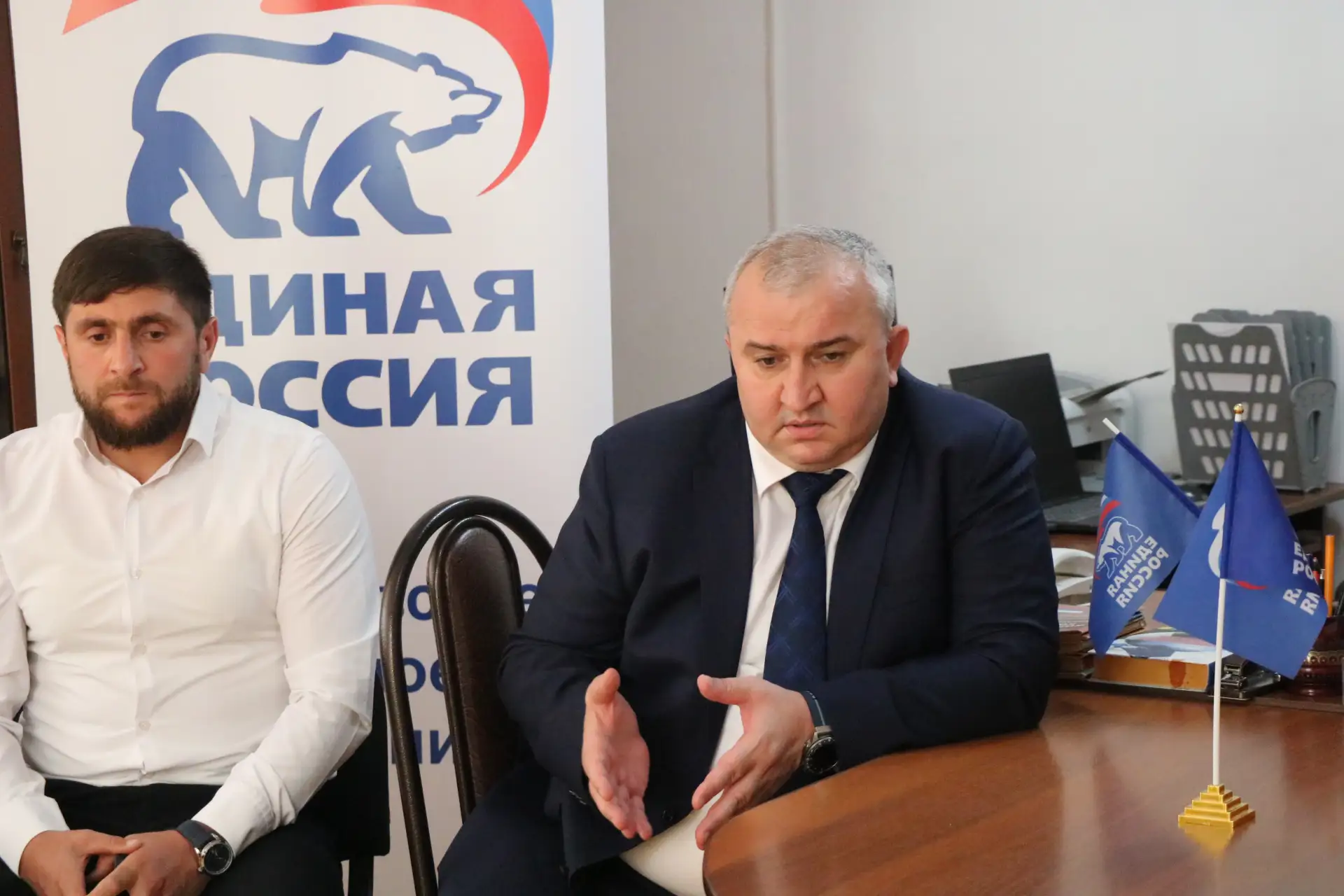 Гаджимурад Мусаев встретился с активом с.Калининаул