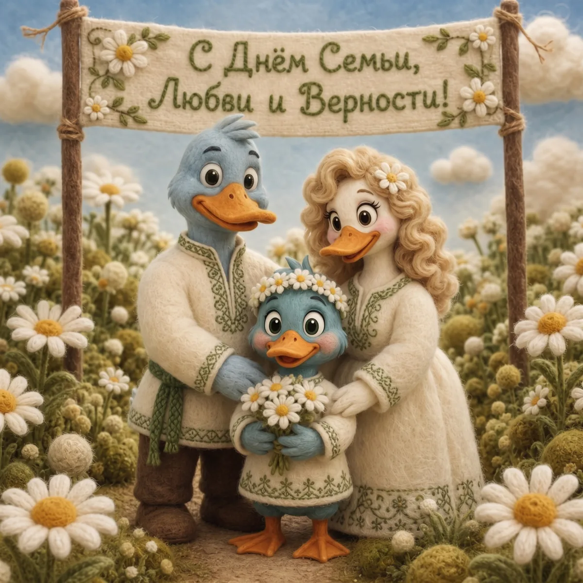 С Днём семьи, любви и верности! 🤎