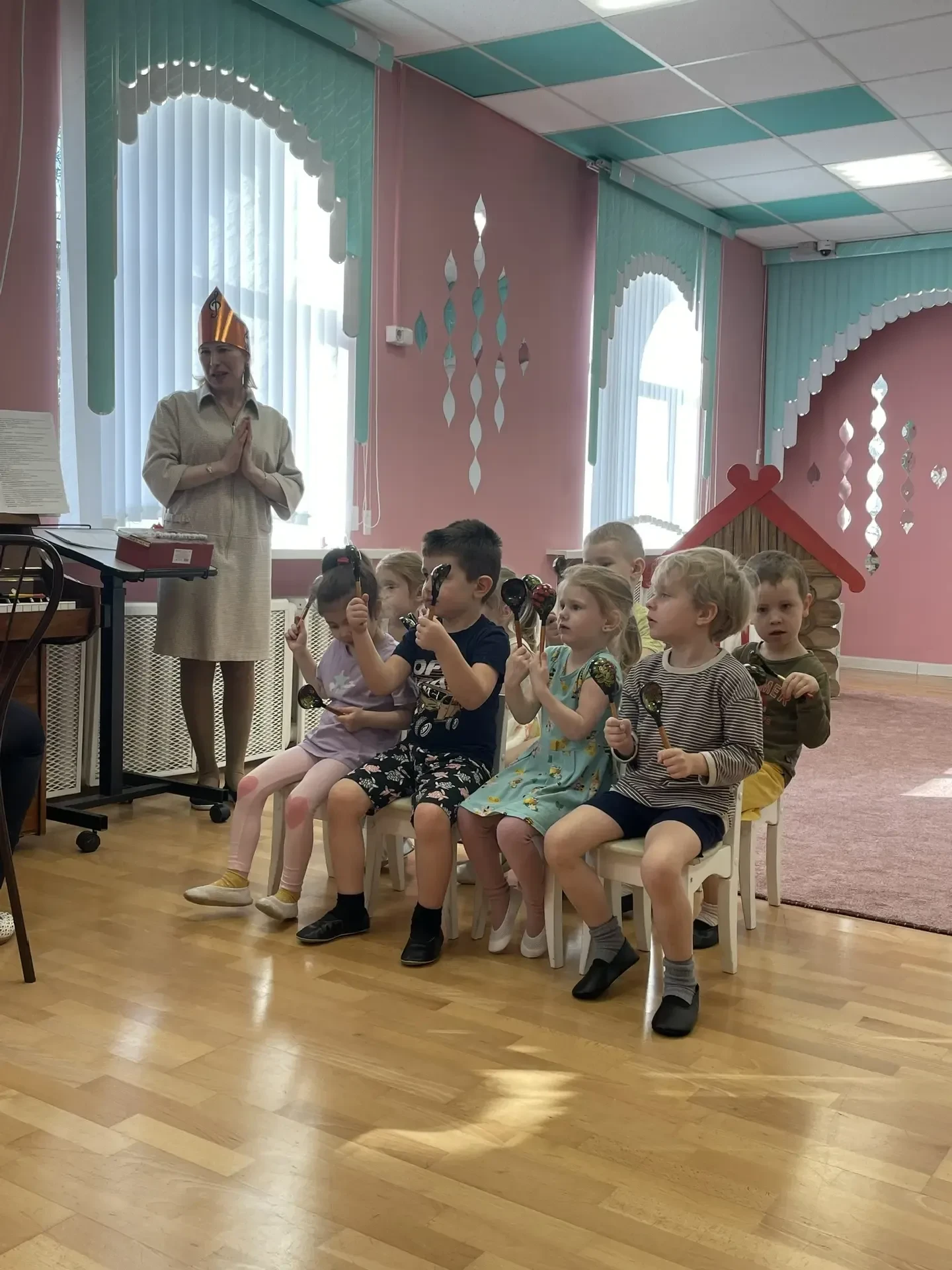 Международный день театра в нашем саду🎭На прошлой неделе в нашем детском саду прошли я...