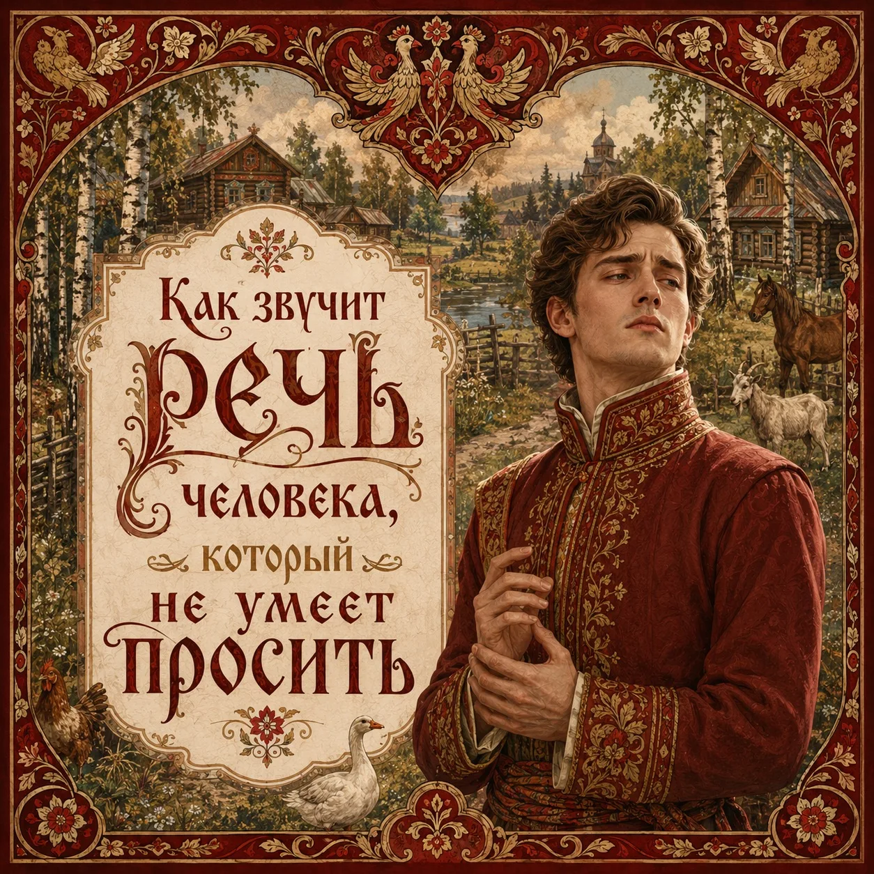 КАК ЗВУЧИТ РЕЧЬ ЧЕЛОВЕКА, КОТОРЫЙ НЕ УМЕЕТ ПРОСИТЬ🌾

«Да не надо, сам управлюсь».
«Пустяки, забудь»