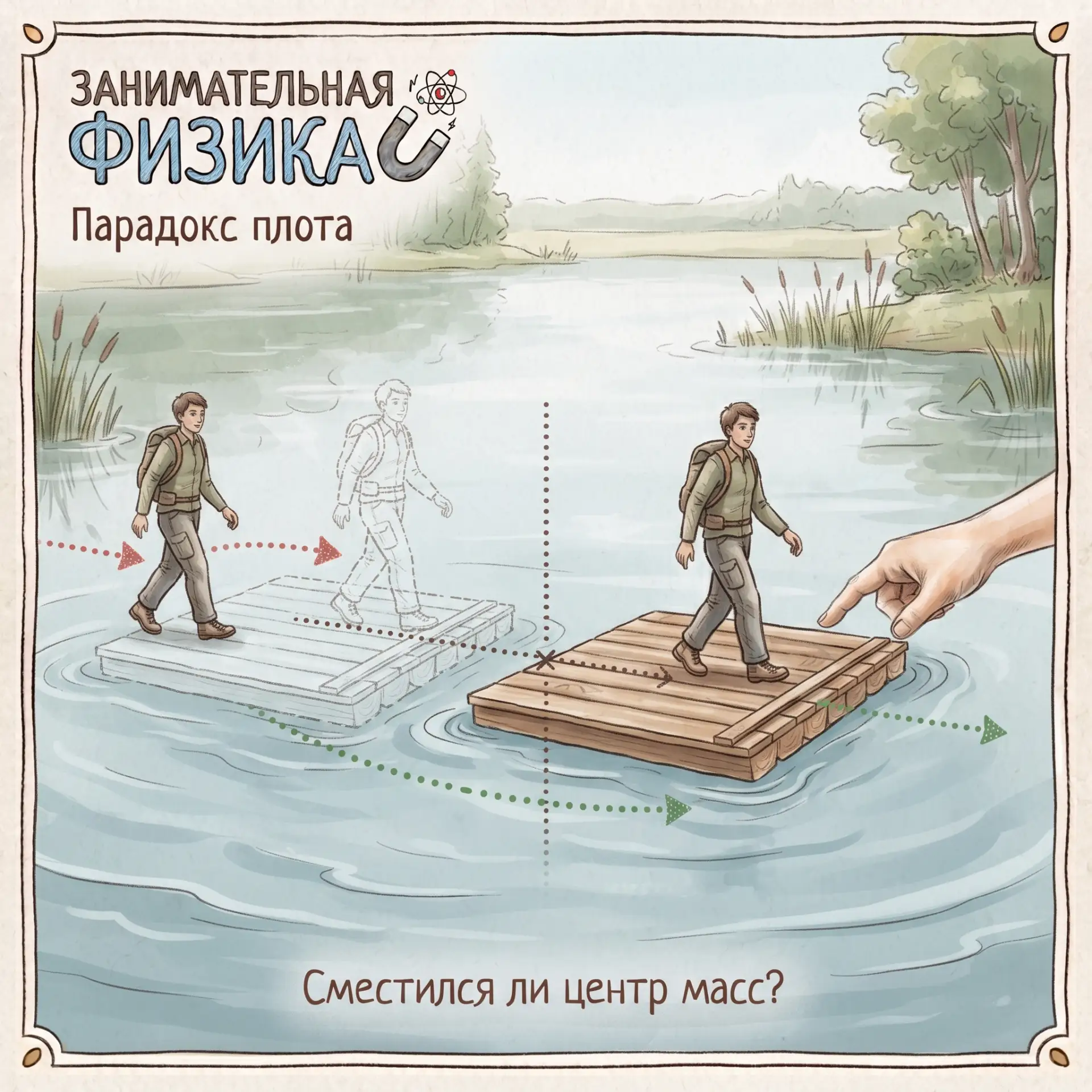 🛶 ПАРАДОКС ЧЕЛОВЕКА НА ПЛОТУ: КУДА СМЕСТИЛАСЬ СИСТЕМА?