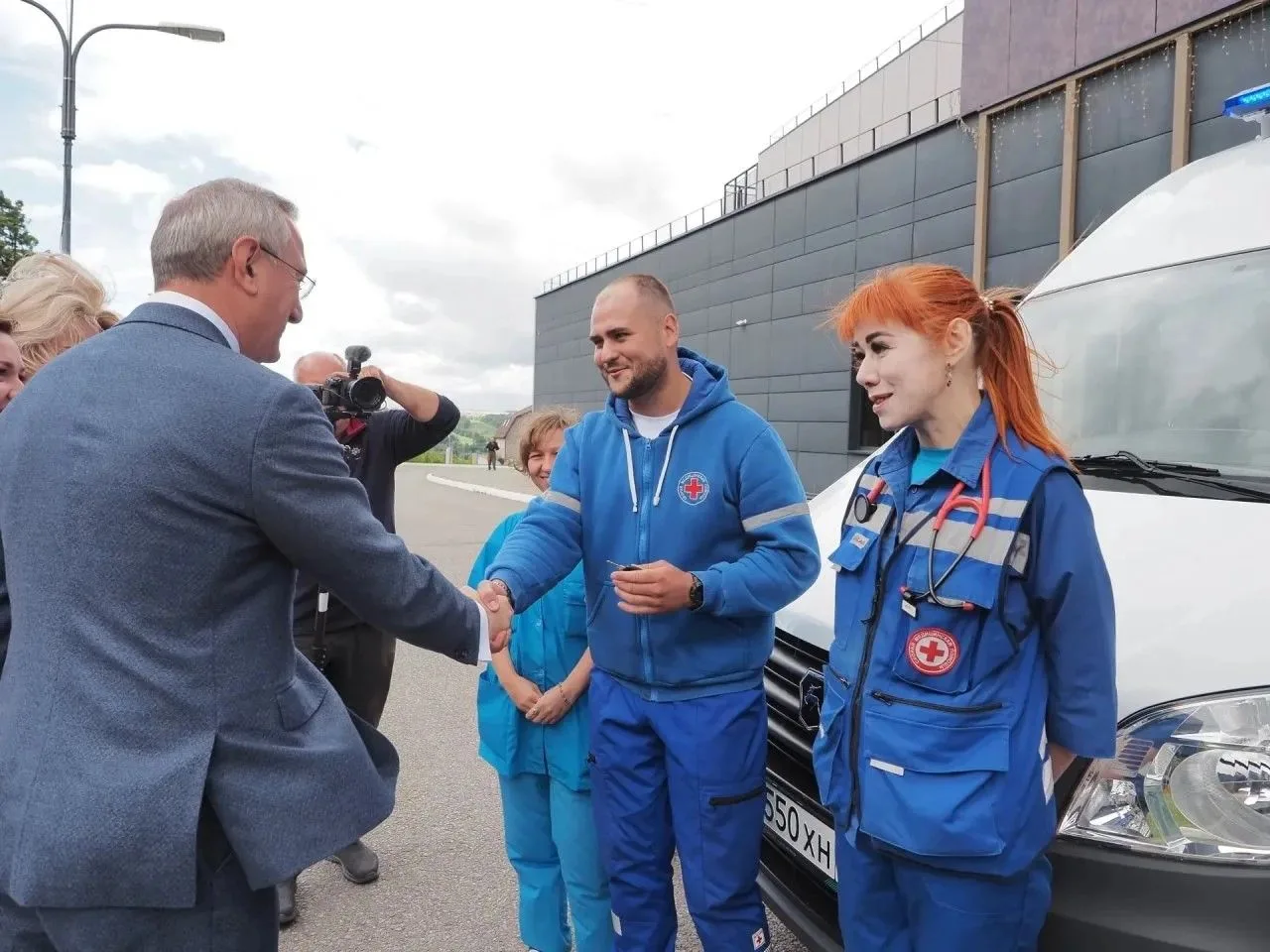Региональный центр скорой помощи получил три новых автомобиля