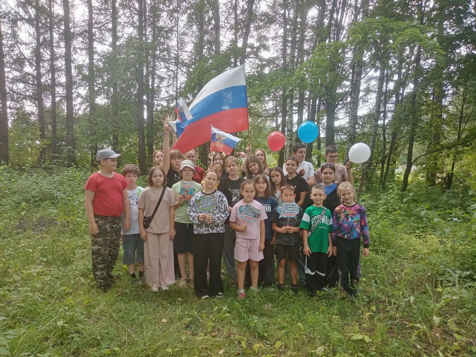 22 августа в сельских Домах культуры и клубах прошла акция "Российский триколор", приур...