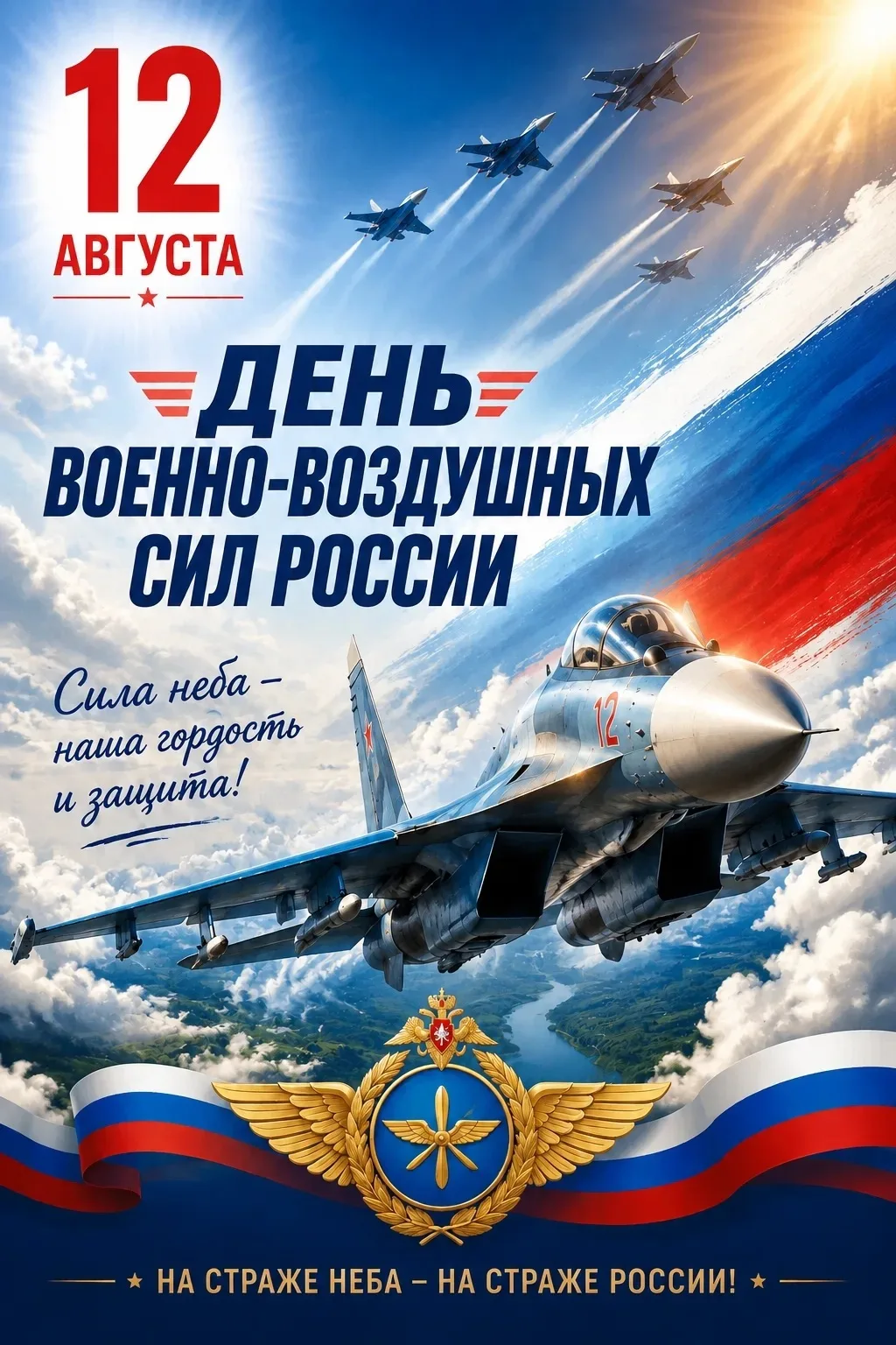 🌟Сегодня мы отмечаем День военно-воздушных сил России!