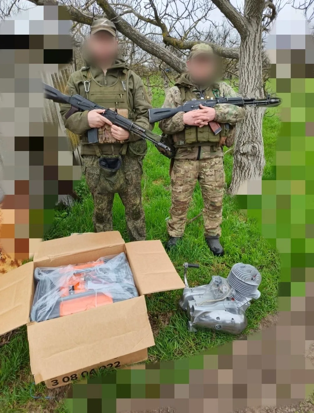 На пожертвования шарканцев купили генератор и двигатель на мотоцикл для бойцов СВО.
Большой благотво