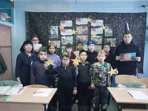 В преддверии Дня защитника Отечества для учащихся МКОУ "Походской средней общеобразоват...