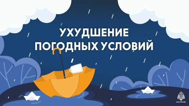 Внимание! Ухудшение погодных условий!