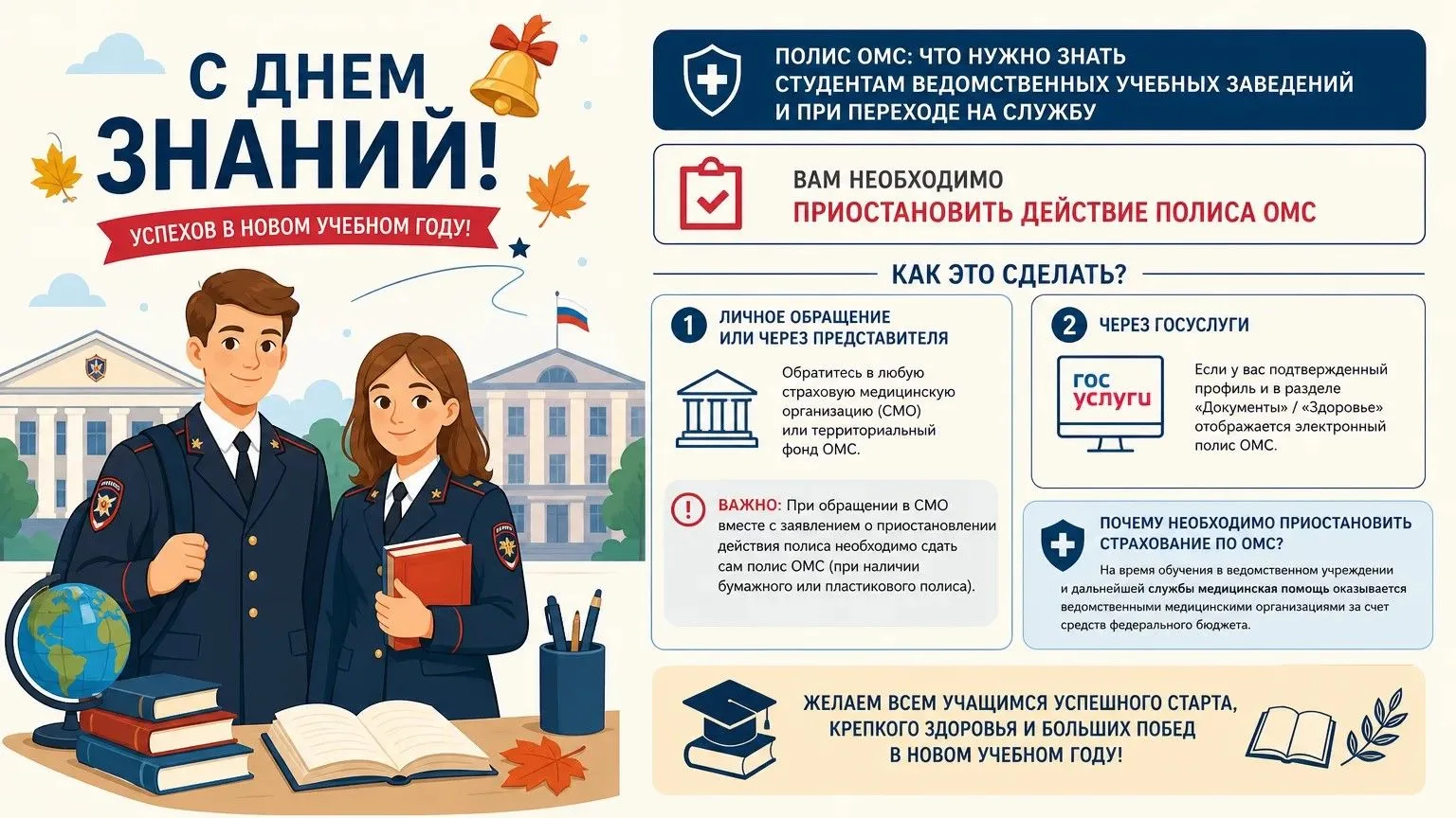 🎉  С Днем знаний, дорогие студенты и школьники! 🎉