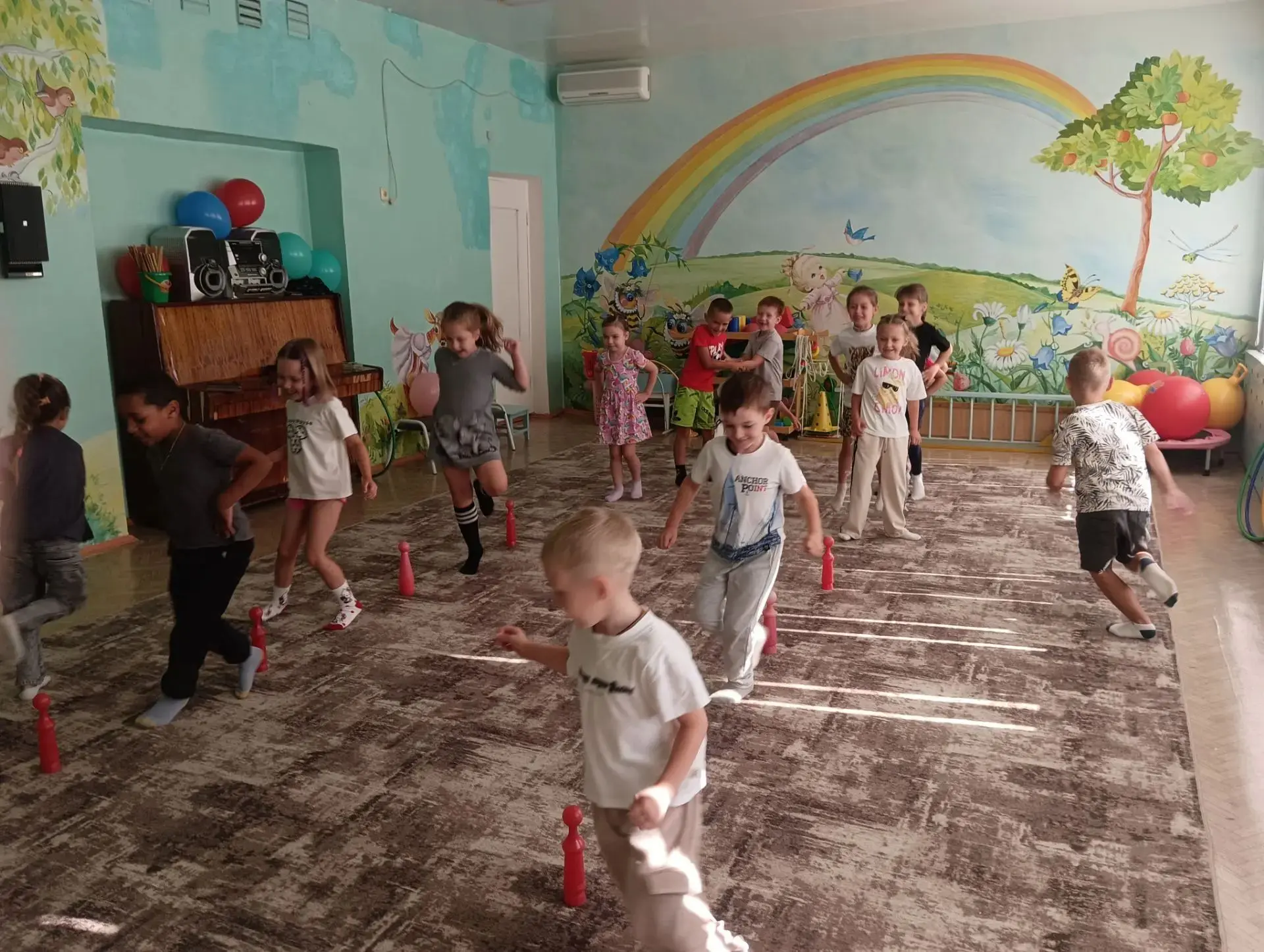 День физкультурника в детском саду «Звёздочка».